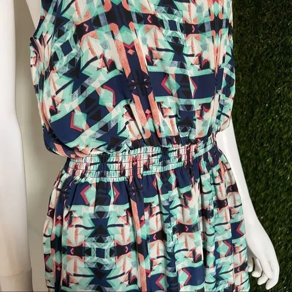 One Clothing Silky Tribal Racerback Maxi Dress - Picture 5 of 7